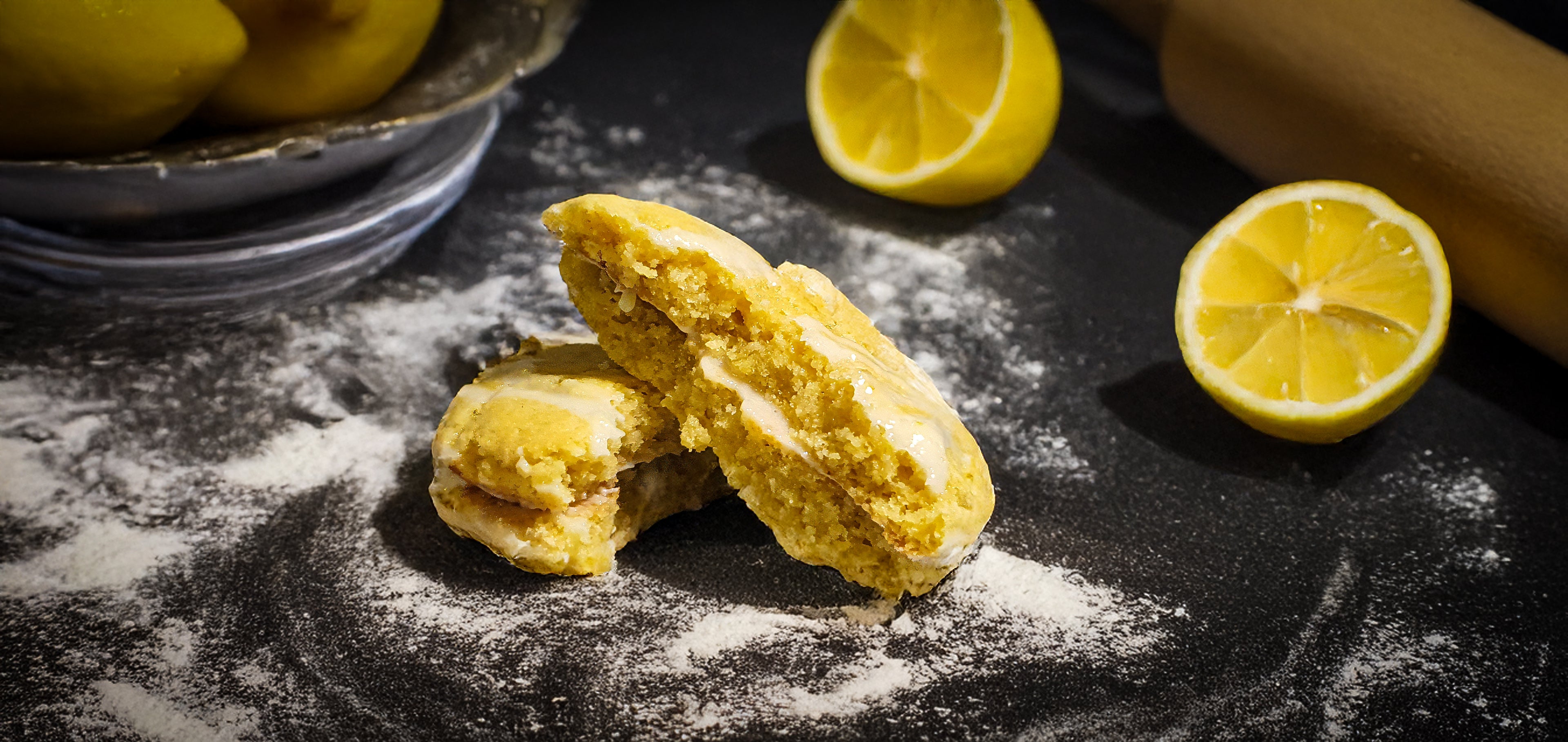 Lemon Sandwich Cookie