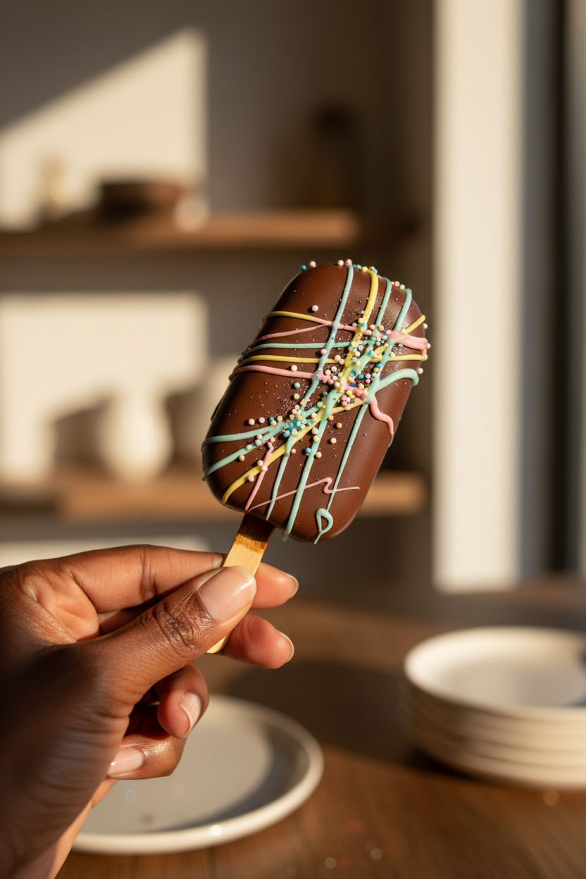 display a person holding it, black persons hand